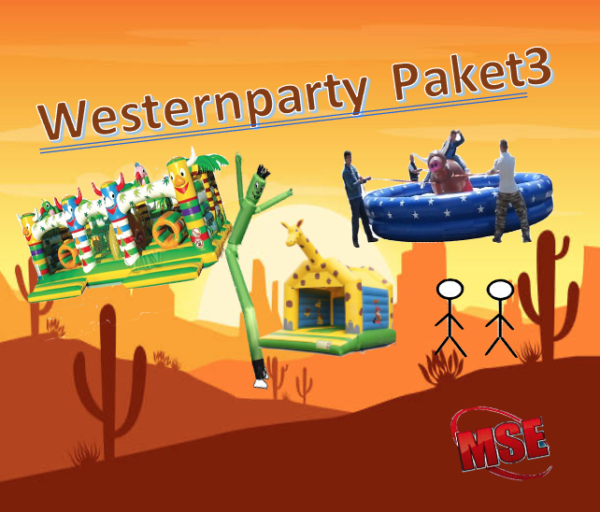 Wild West Eventpaket mieten | MSE-Connection