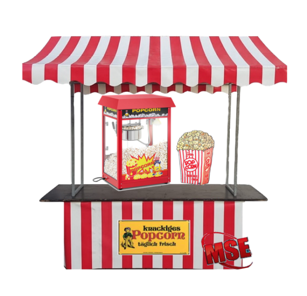 Markstand Popcorn mieten | MSE-Connection